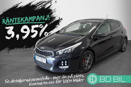 Kia cee'd 1.6 CRDi BACKKAMERA LANE ASSIST KAMPANJ 3,95% RÄNTA