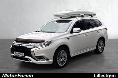 Mitsubishi Outlander PHEV Instyle+ / 4WD / Nybilgaranti / Plug-in / Lav km-stand