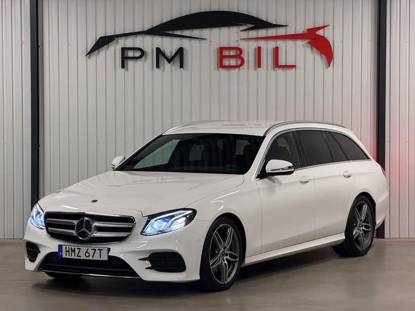 Bild 1 av Mercedes-Benz E 200 T d Fleet 9G-Tronic AMG Line En-Brukare Värmare Drag Navi