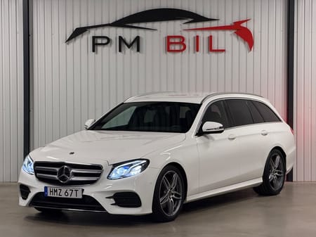 Mercedes-Benz E 200 T d Fleet 9G-Tronic AMG Line En-Brukare Värmare Drag Navi