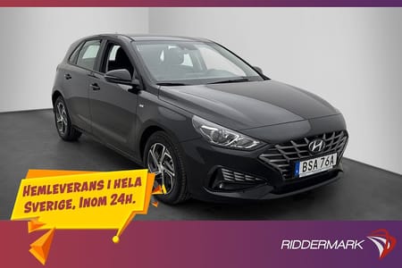Hyundai i30 1.0 Kamera Adaptiv-fart Rattvärme Apple CarPlay