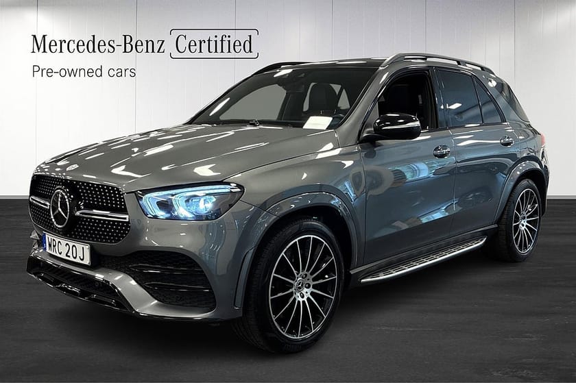 Bild 1 av Mercedes-Benz GLE 350 de 4MATIC AMG Line Panorama Drag Luftfjädring Burm