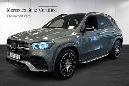 Mercedes-Benz GLE 350 de 4MATIC AMG Line Panorama Drag Luftfjädring Burm