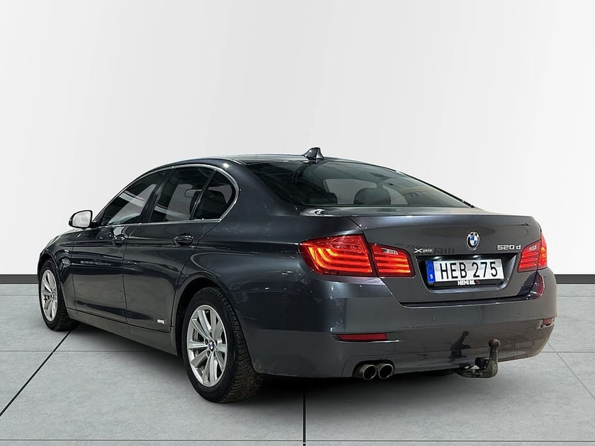 Bild 5 av BMW 520d xDrive Sedan Drag Mvärm GPS Skinn Rattvärme S/V-hjul