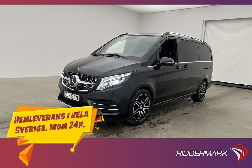 Bild 3 av Mercedes-Benz V 300d 4MATIC 3.1t 300 4M AMG First Class Värm El-Dörr Pano Bur