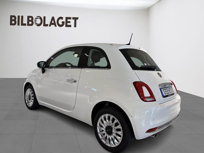 Bild 3 av Fiat 500 Lounge 1.2 69hk S&S (Glastak,Parksensor,Ac)