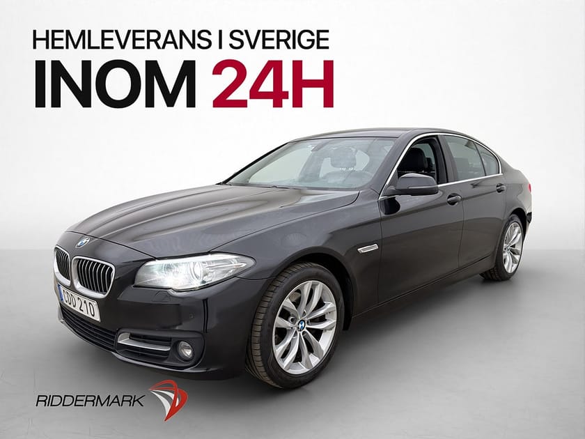 Bild 3 av BMW 520d xDrive Sedan 520 190hk B-Kamera Navi Skinn Drag