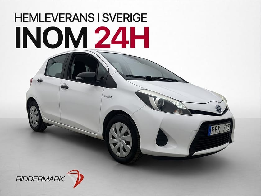 Bild 3 av Toyota Yaris Hybrid 101hk Life P-Sensorer AC Låg-Skatt