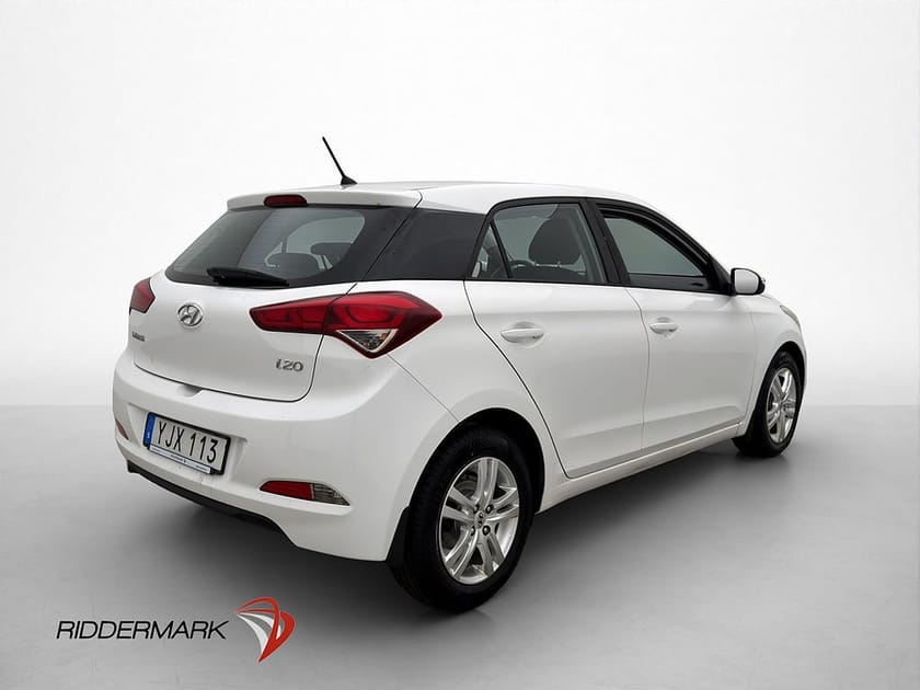 Bild 5 av Hyundai i20 1.4 101hk Premium Bluetooth Rattvärme En-Brukare