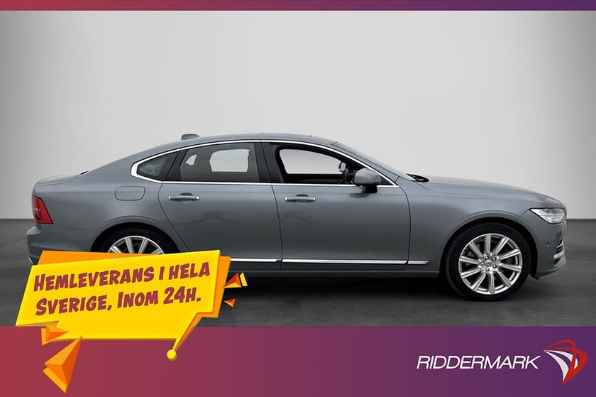 Bild 5 av Volvo S90 T8 AWD Inscription Taklucka VOC Kamera Skinn Drag