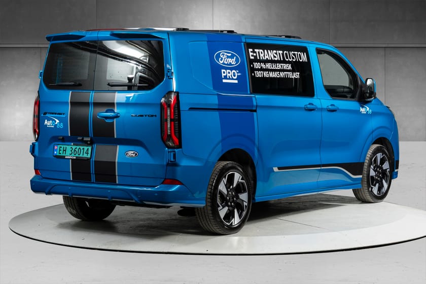 Bilde 5 av Ford E-Transit Custom 320 KAMPANJE! | SPORT | Legenden er blitt elektrisk, nå o