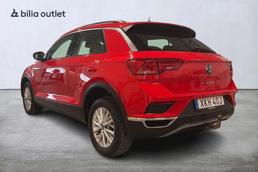 Bild 4 av Volkswagen T-Roc 1.0 TSI OPF Base Nyservad B-kamera Dragkrok Carplay
