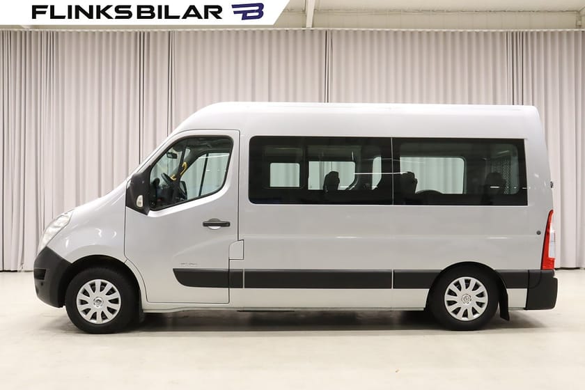 Bild 1 av Renault Master Kombi dCi 125HK 9-Sits Luftfjädring Ramp EnÄgare