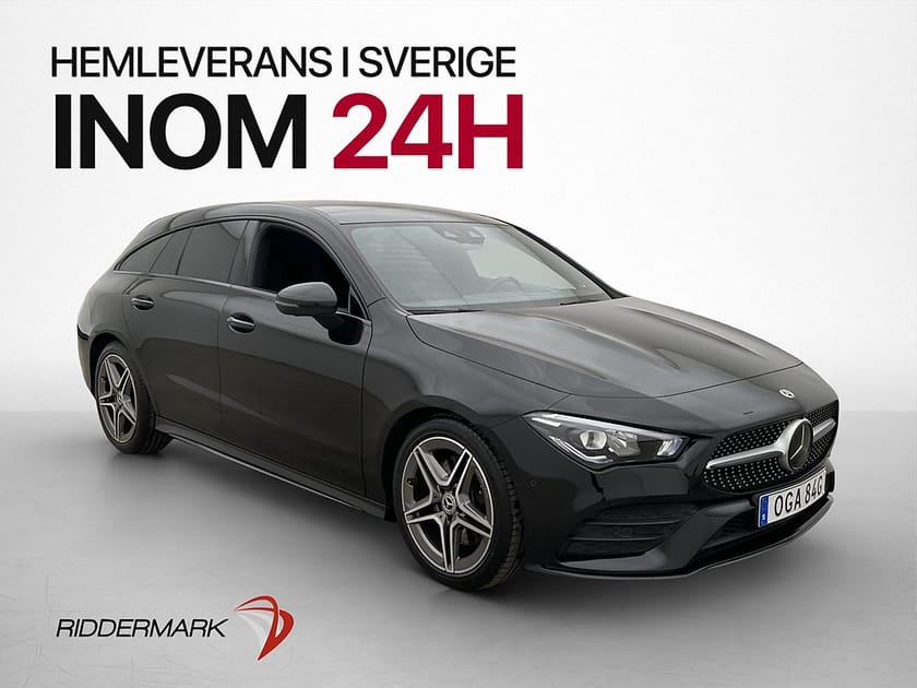 Bild 1 av Mercedes-Benz CLA 220 d Shooting Brake AMG Wide Burmester 360° Pano Drag