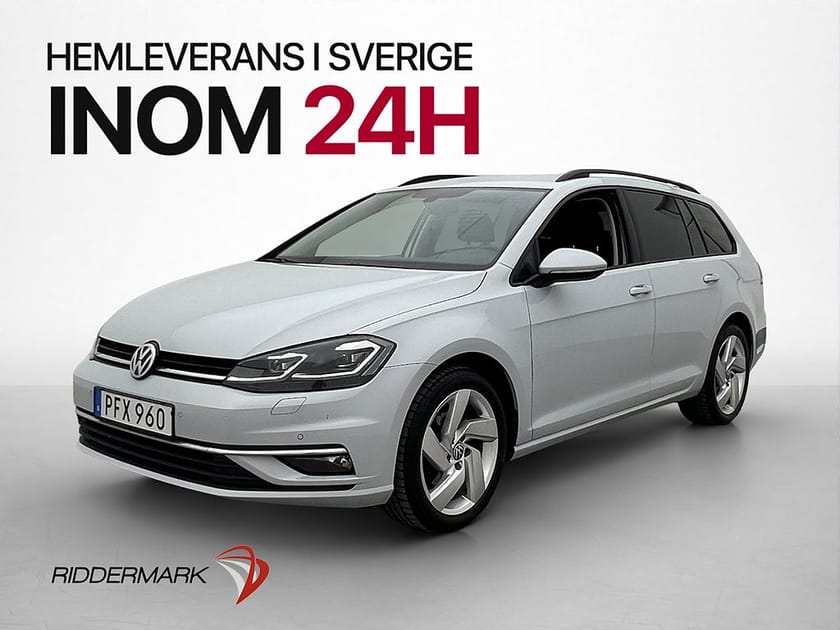 Bild 1 av Volkswagen Golf Sportscombi SC TDI 116hk Kamera Drag CarPlay Värmare