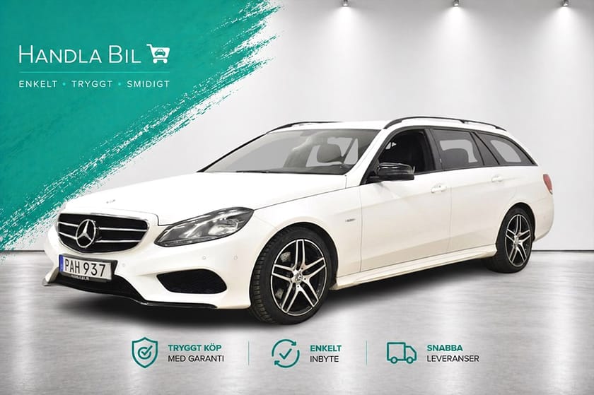 Bild 1 av Mercedes-Benz E 220 T BlueTEC AMG-Line Night Navi Dragkrok 170hk
