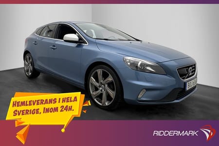 Volvo V40 D2 120hk R-Design Värmare Kamera Skinn Navi
