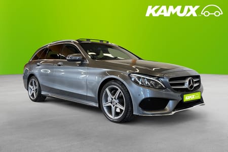 Mercedes-Benz C 220 T d 4MATIC AMG Pano Burmester Skinn Kamera Navi