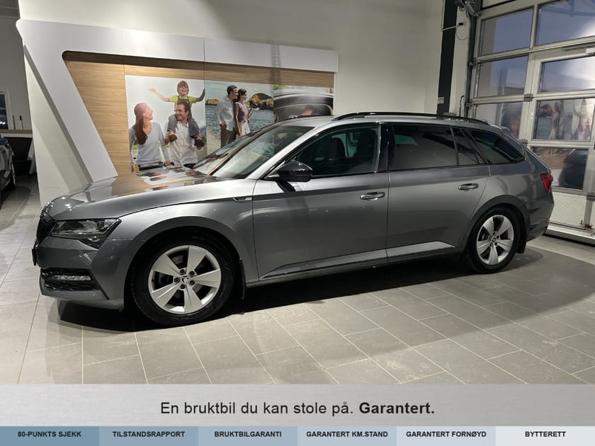 Bilde 2 av Škoda Superb Stasjonsvogn Sup3fl stv sportl d2004x4dsg
