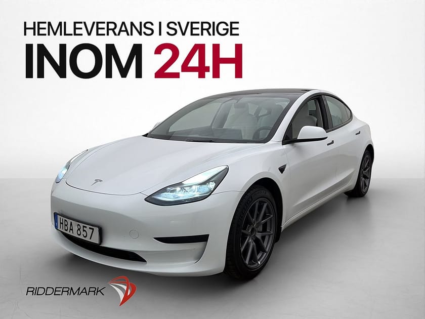Bild 4 av Tesla Model 3 Standard Range Värmepump Autopilot Panorama