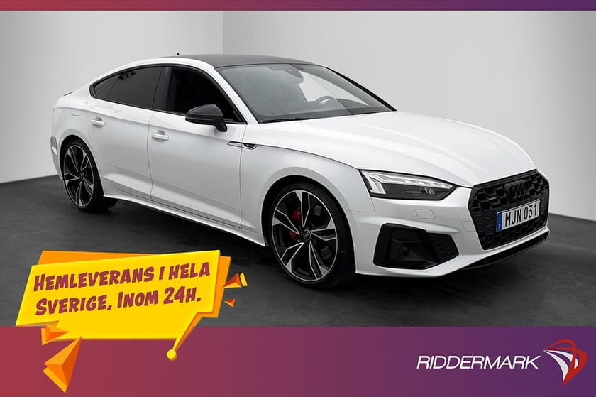 Bild 1 av Audi A5 Sportback 45 TFSI quattro Q S-Line Competition Plus Cockpit Kamera