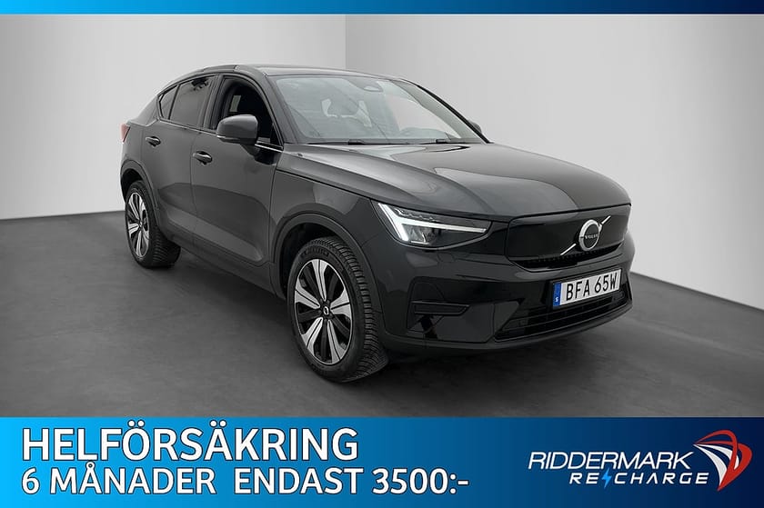 Bild 1 av Volvo C40 Recharge Single Motor SM VOC Värme Pano Kamera Moms 1  Brukare