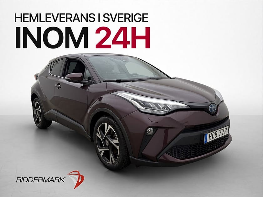 Bild 1 av Toyota C-HR Hybrid 122hk X-Edt Kamera Rattvärme 0,49l/mil