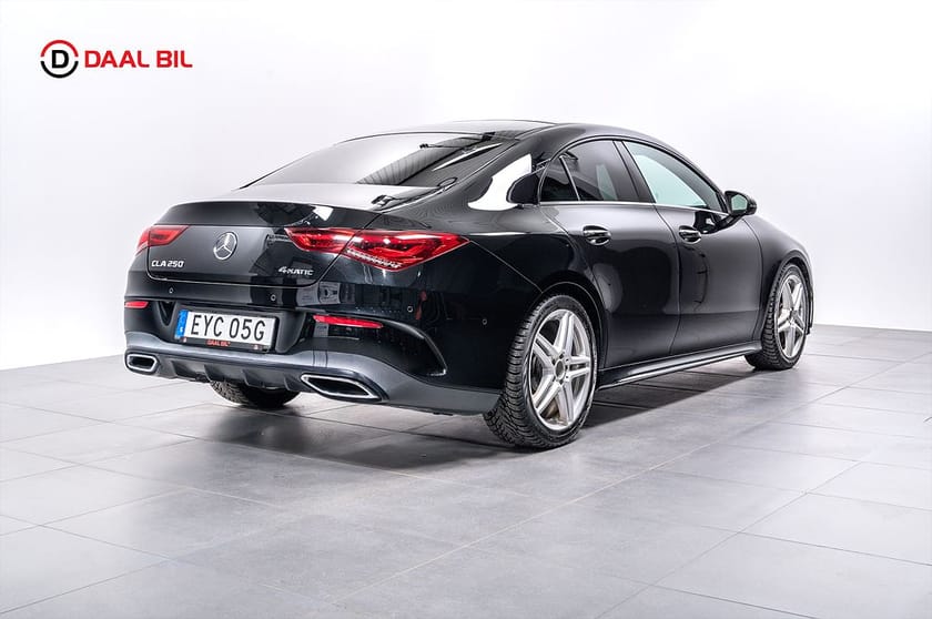 Bild 5 av Mercedes-Benz CLA 250 4MATIC 4M 224HK AMG PANO P-VÄRM B-KAM NAVI