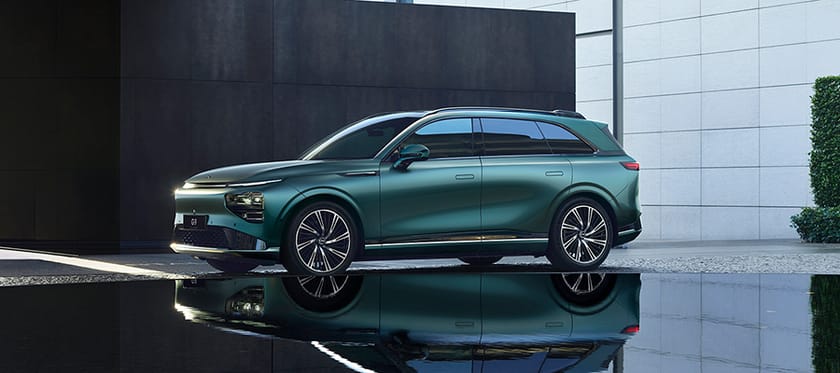 XPENG G9 - upp till 570 km på el. Från 6995 kr/mån bakgrundsbild