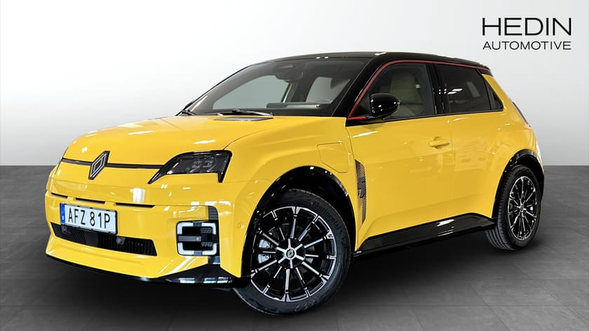 Bild 1 av Renault 5 E-Tech 52 kWh ICONIC Fr. 3590:- / Mån PL *DEMO*