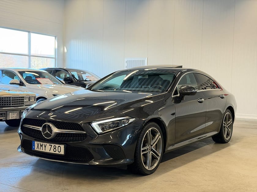 Bild 2 av Mercedes-Benz CLS 350 d 4MATIC Taklucka Burmester 360 kamera Skinn