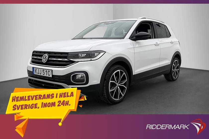 Bild 3 av Volkswagen T-Cross 1.0 TSI 116hk GT Värmare CarPlay Sensorer