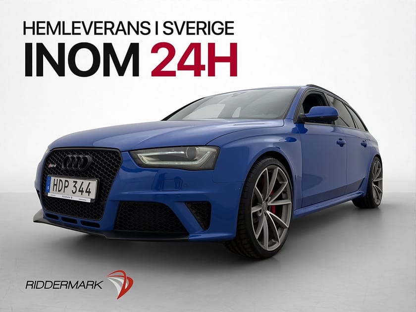 Bild 3 av Audi RS 4 Avant RS4 4.2 V8 450hk Quattro B&O Kamera Nogaro Svensksåld