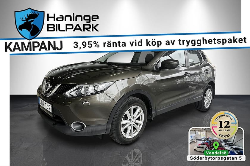 Bild 1 av Nissan Qashqai 1.6 dCi 130hk DPF XTRONIC /VÄRMARE /DRAG /fr 3,95%