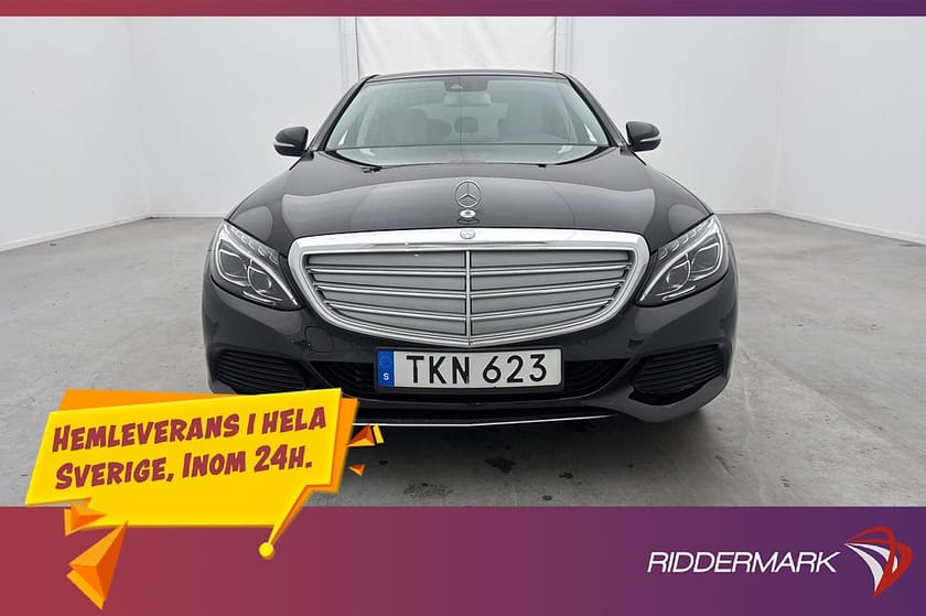 Bild 2 av Mercedes-Benz C 300 BlueTEC HYBRID 231hk Luxury Navi Sensorer Skinn