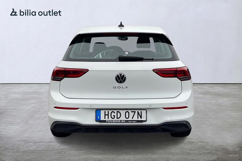 Bild 4 av Volkswagen Golf 1.5 TGI Låg Skatt Moms SoV 130hk Vit