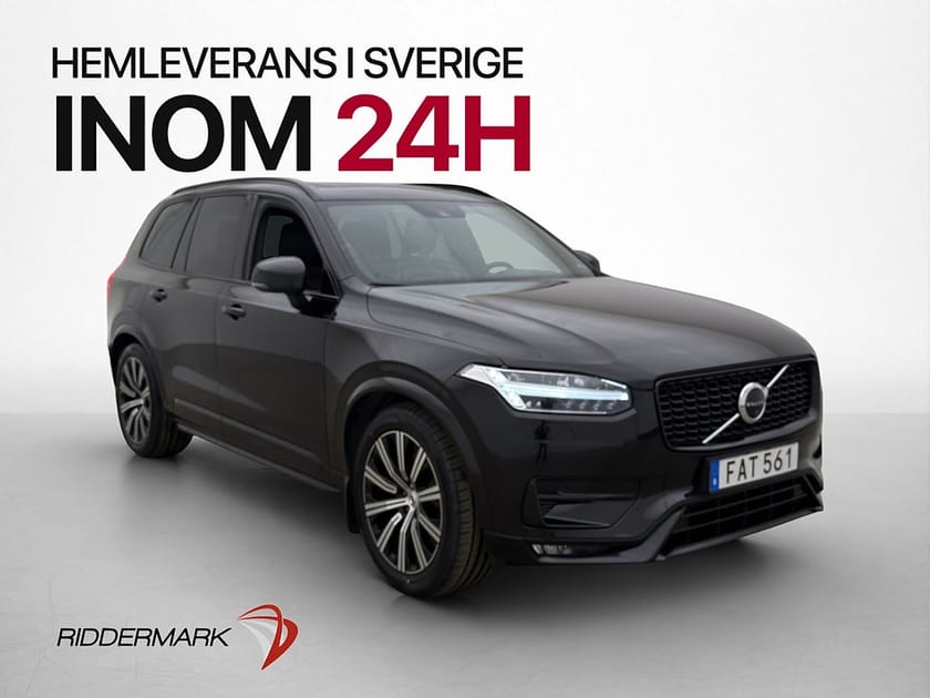 Bild 1 av Volvo XC90 7-seater B5 AWD 7-Sits Ultimate Dark Plus B&W Pano Luft