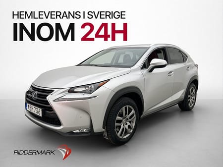 Lexus NX 300h AWD 197hk Executive Kamera Skinn GPS Rattvärme