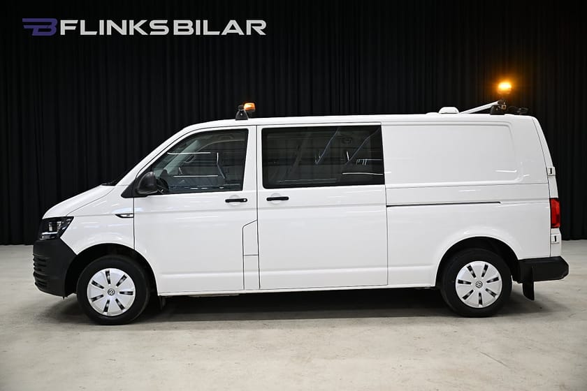 Bild 5 av Volkswagen Transporter Kombi 4Motion 150HK L2|Dubbelhytt|Inredd|Drag|Värmare|SeUtr!