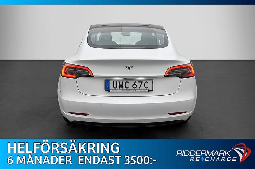 Bild 5 av Tesla Model 3 Standard Range Plus Svensksåld Autopilot Pano
