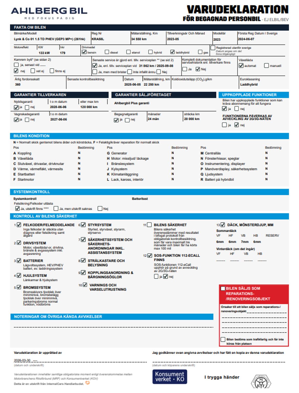 Lynk & Co 01 2023 - miniatyr 19