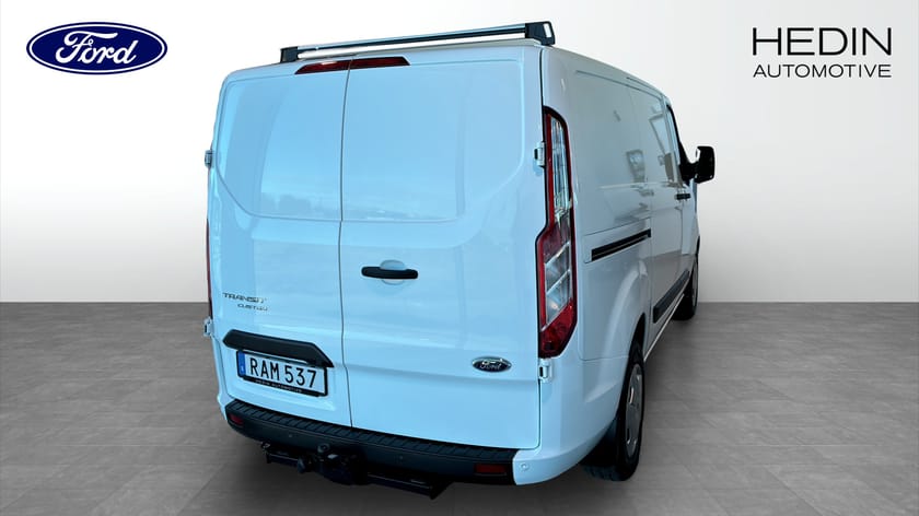 Bild 2 av Ford Transit Custom 280 L1 130HK Aut Skåp / Värmare / Drag