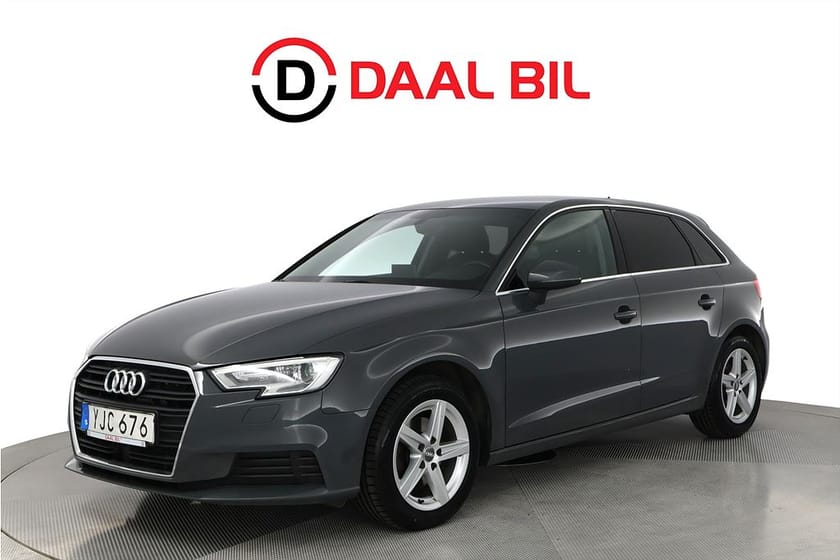 Bild 1 av Audi A3 Sportback SB 1.4 TFSI 150HK ATTRACTION P-SENS FARTHÅLLARE BT