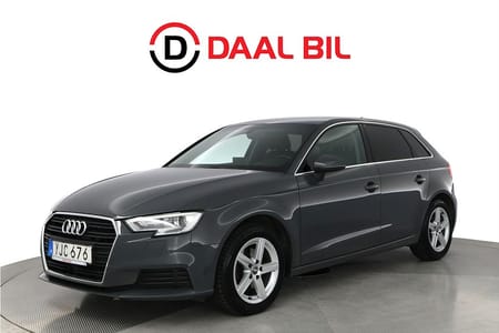 Audi A3 Sportback SB 1.4 TFSI 150HK ATTRACTION P-SENS FARTHÅLLARE BT