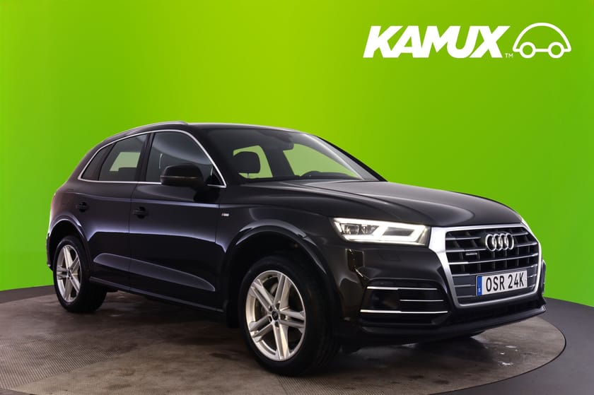Bild 1 av Audi Q5 40 TDI quattro S-Line GPS Cockpit Drag Matrix Värm Adpt Fart CarPlay