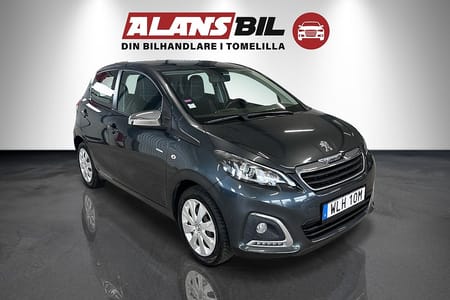 Peugeot 108 5-dörrar 1.0 VTi Euro 6  0% RÄNTA