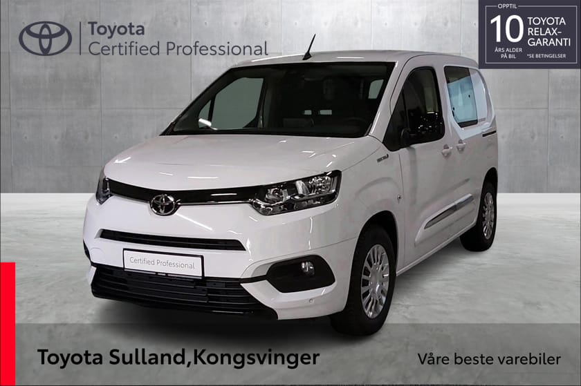 Bilde 1 av Toyota ProAce City Electric L1 Elektrisk (50kWt) E-automatgir Comfort