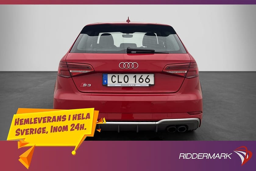 Bild 5 av Audi S3 Sportback 2.0 TFSI Quattro 310hk Svensksåld
