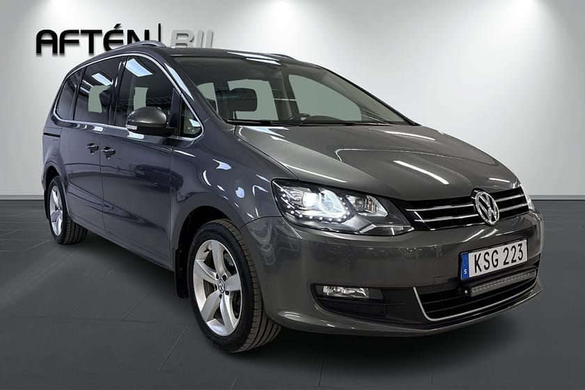 Bild 4 av Volkswagen Sharan 7-seater 7-sits 2.0 TDI Nyservad, Panorama, P-värmare, Dragkrok
