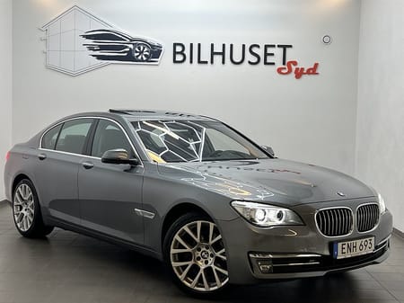 BMW 730d xDrive 730 258hk Tlucka/HUD/Läder/Navi/Bkamera/Softclose